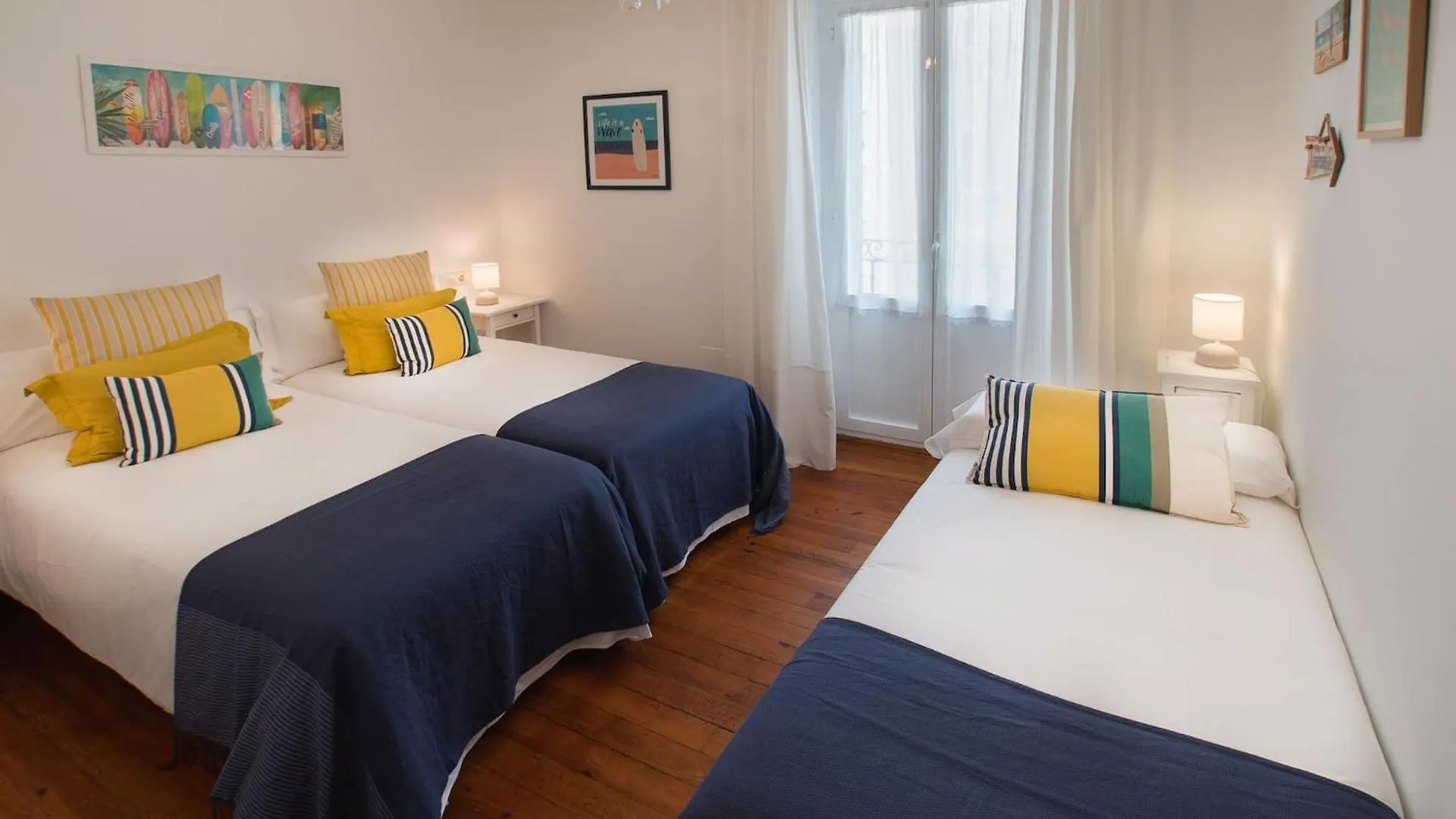 Apartmán Earra - Eder, 3 Min. Playa Y En Pleno Centro Zarautz